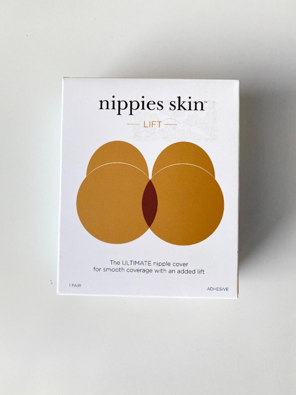 NIPPIES SKIN Lift Nipple Cover Matte W/ Nipple Covering Coco Color 1 Pair